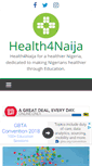 Mobile Screenshot of health4naija.com